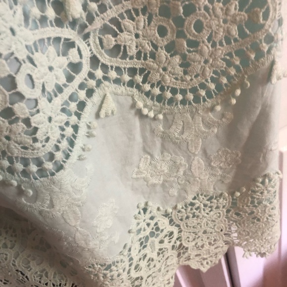 Light blue lace dress - Picture 2 of 4